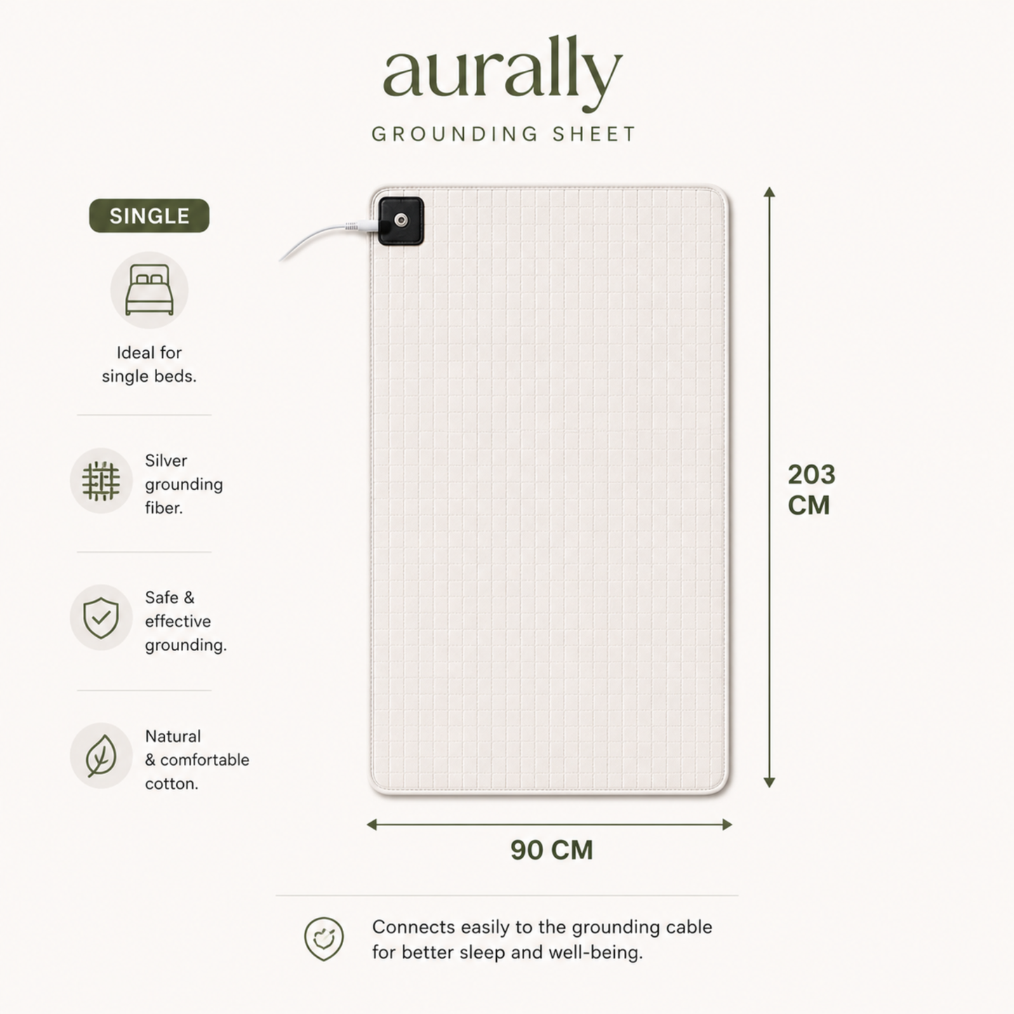 Aurally Grounding Sheet