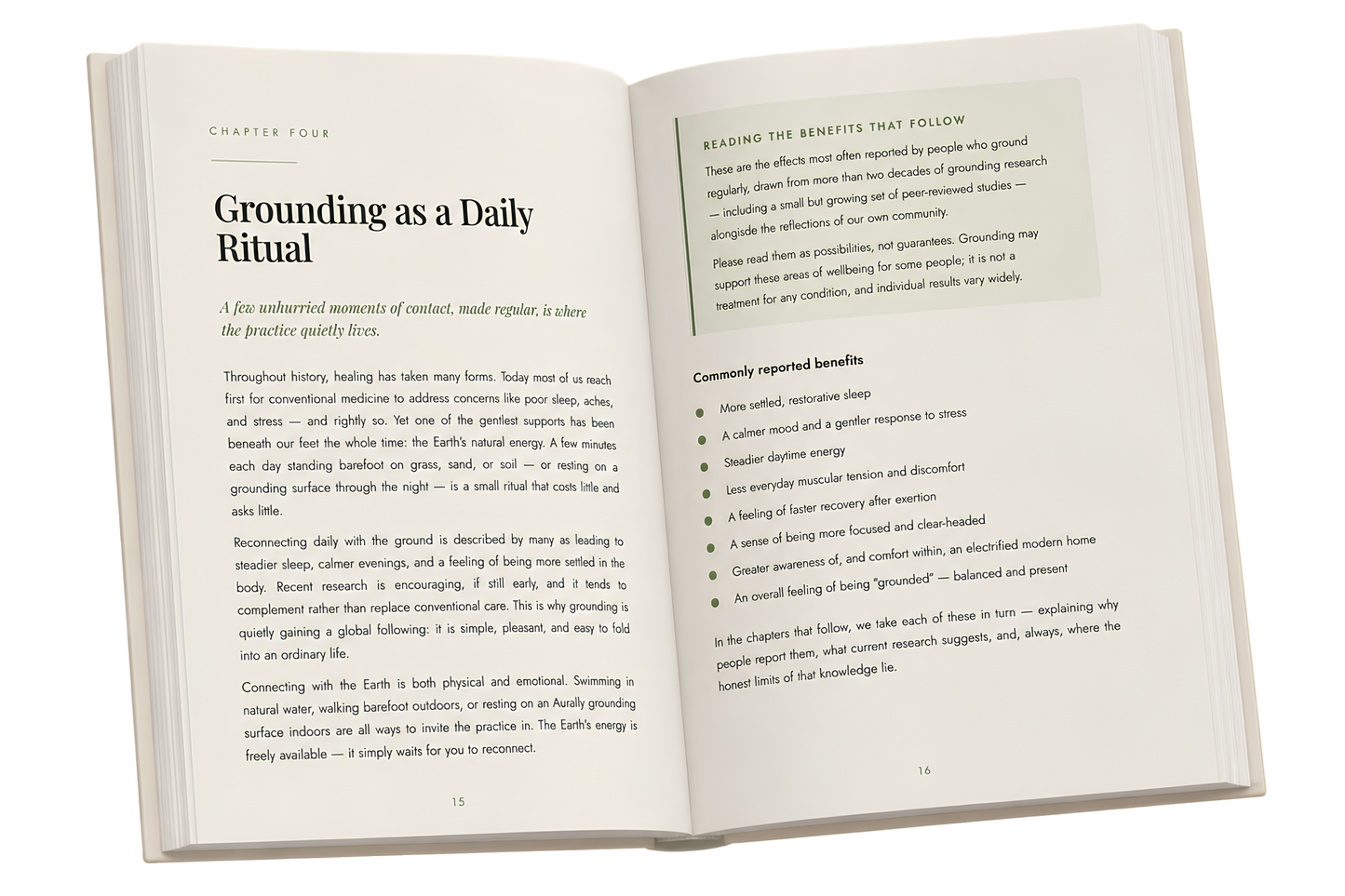 Aurally®  Reconnect The Art & Science of Grounding Ebook