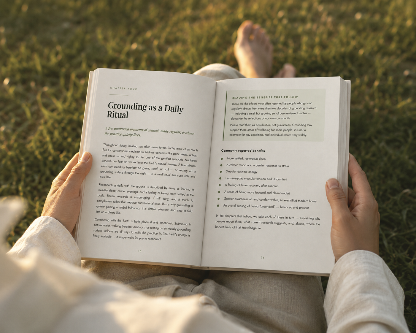 Aurally®  Reconnect The Art & Science of Grounding Ebook